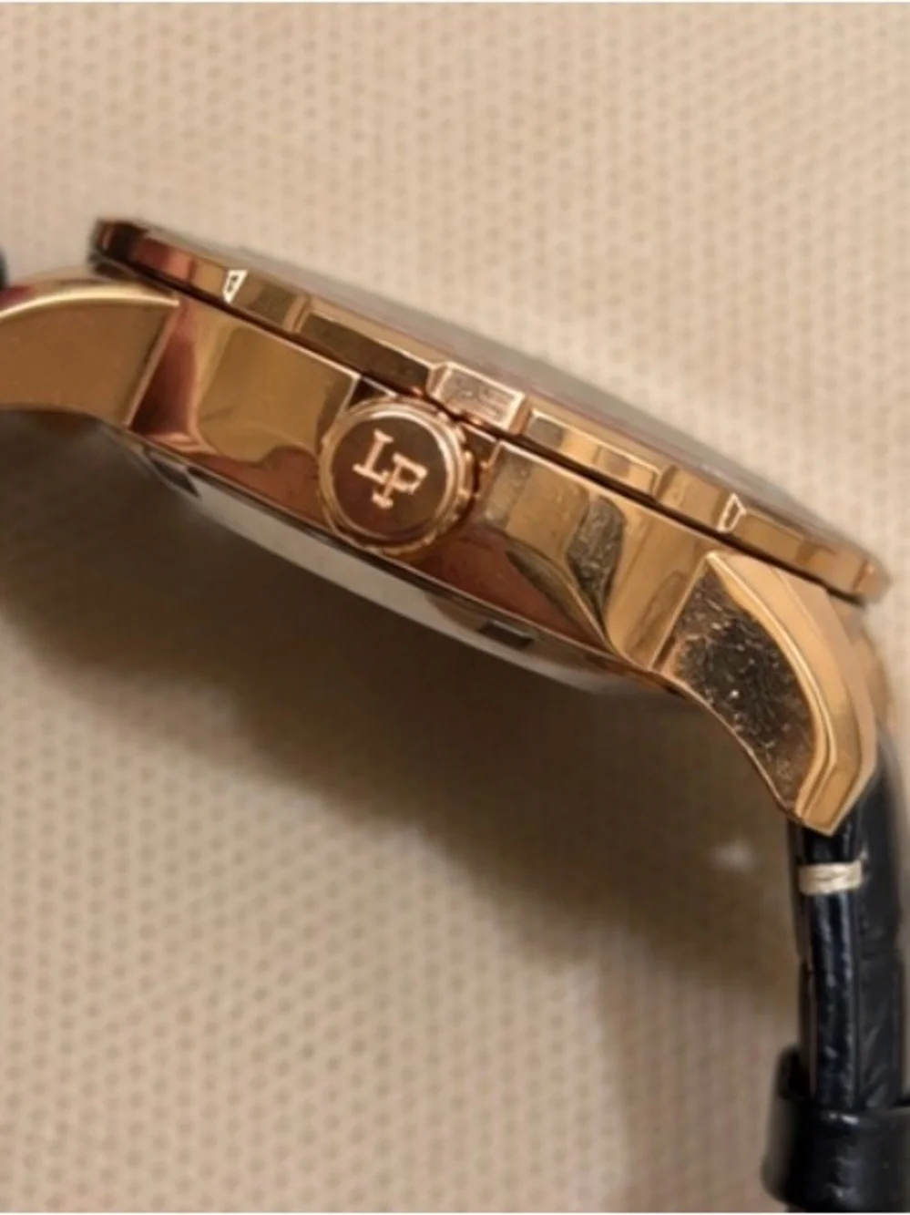 Lucien Piccard LP-1300A Men’s Automatic Skeleton Watch Luxury Dress Watch